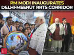 PM Modi inaugurates 13 km stretch of Delhi-Meerut RRTS corridor:Image