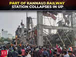 Kannauj station: Lintel collapse, 23 rescued:Image