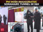 PM Modi inaugurates & inspects Z-Morh tunnel in Sonamarg:Image