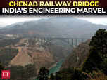 J-K: Chenab railway bridge, 35 mtrs taller than Eiffel tower:Image