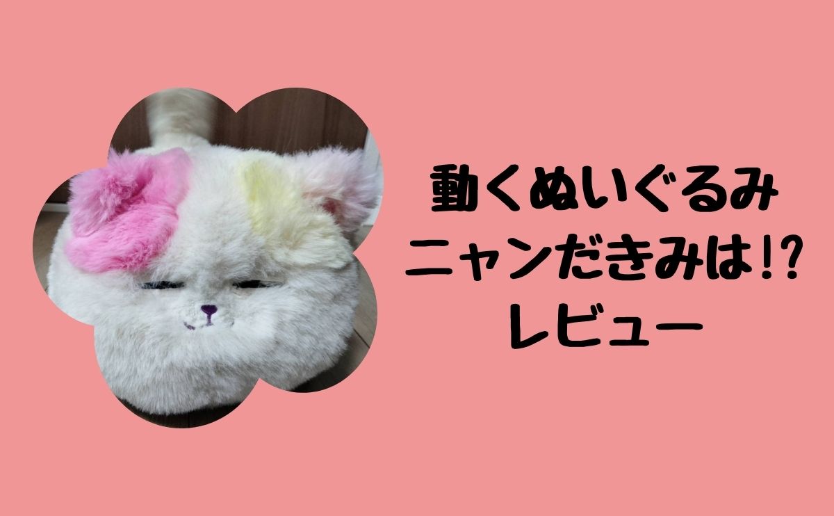 動くぬいぐるみニャンだきみは!?レビュー