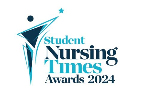 Text which says 'Student Nursing Times Awards 2024'.