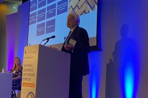 Robert Francis at the Association for Continence Professionals conference in May 2024