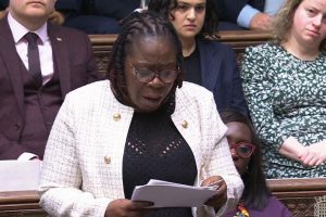 Former district nurse and Labour MP Paulette Hamilton speaking during the November 29 assisted dying debate