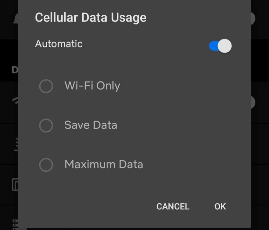 netflix download options