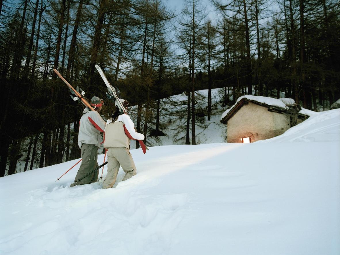 Una passeggiata in mezzo alla neve