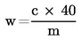 Formula