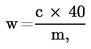 Formula