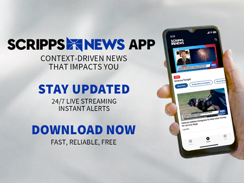 Scripps News app promo