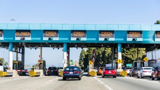 California toll booth