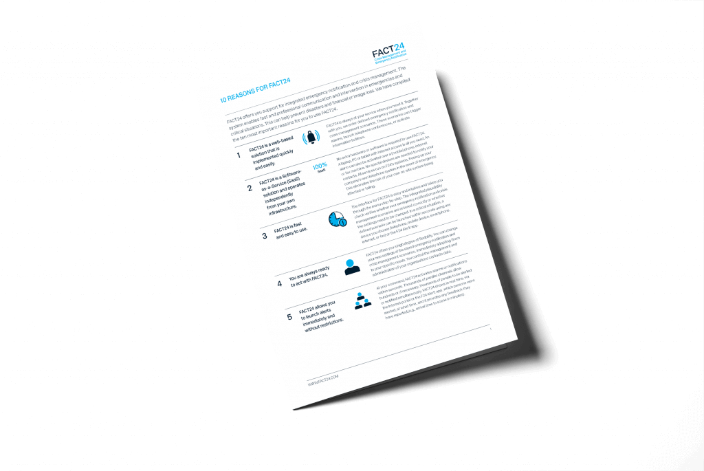 FACT24 10 Reasons case study front page with shadow