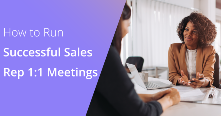 sales rep 1:1 meetings