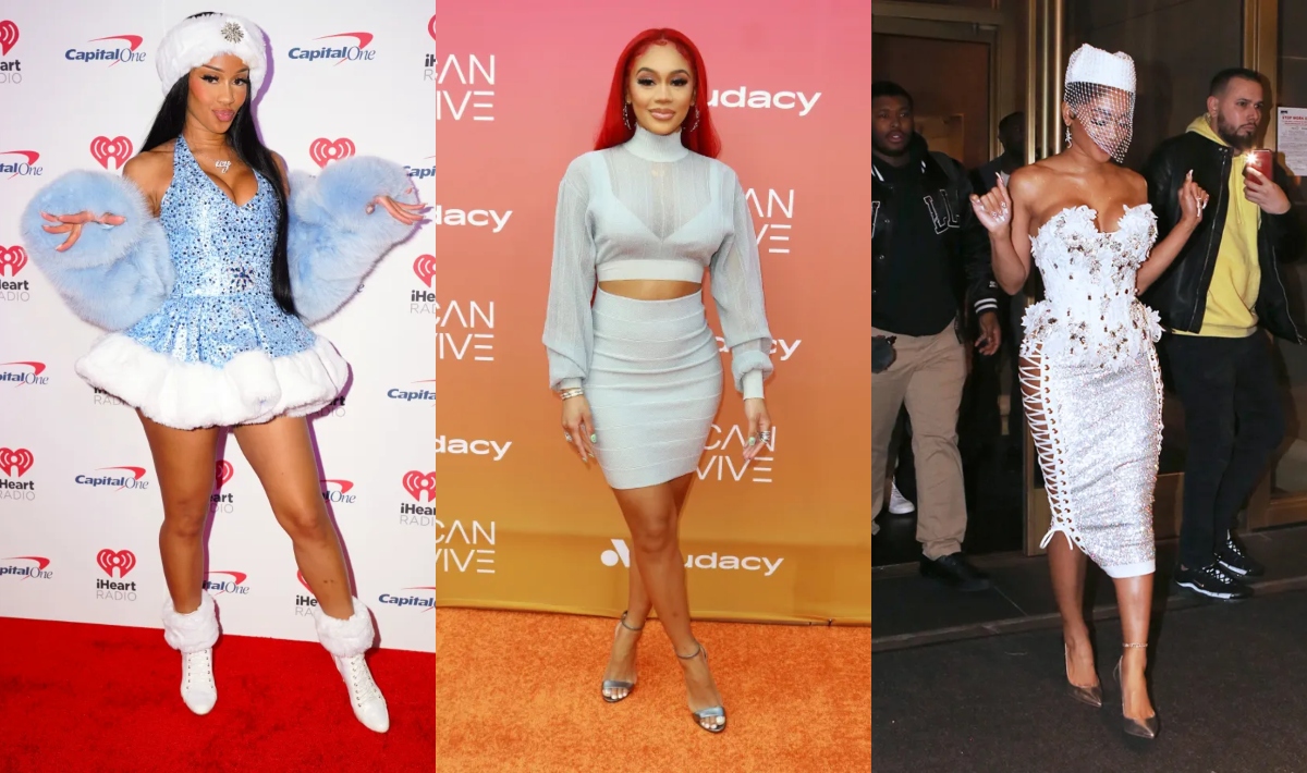 Saweetie, NYFW, red carpet, street style, sandals, boots, heels