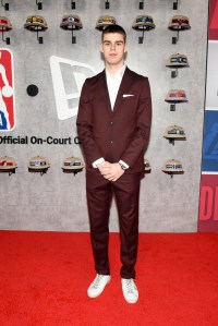 Nikola Topić at the 2024 NBA Draft held at the Barclays Center on June 26, 2024 in New York City.