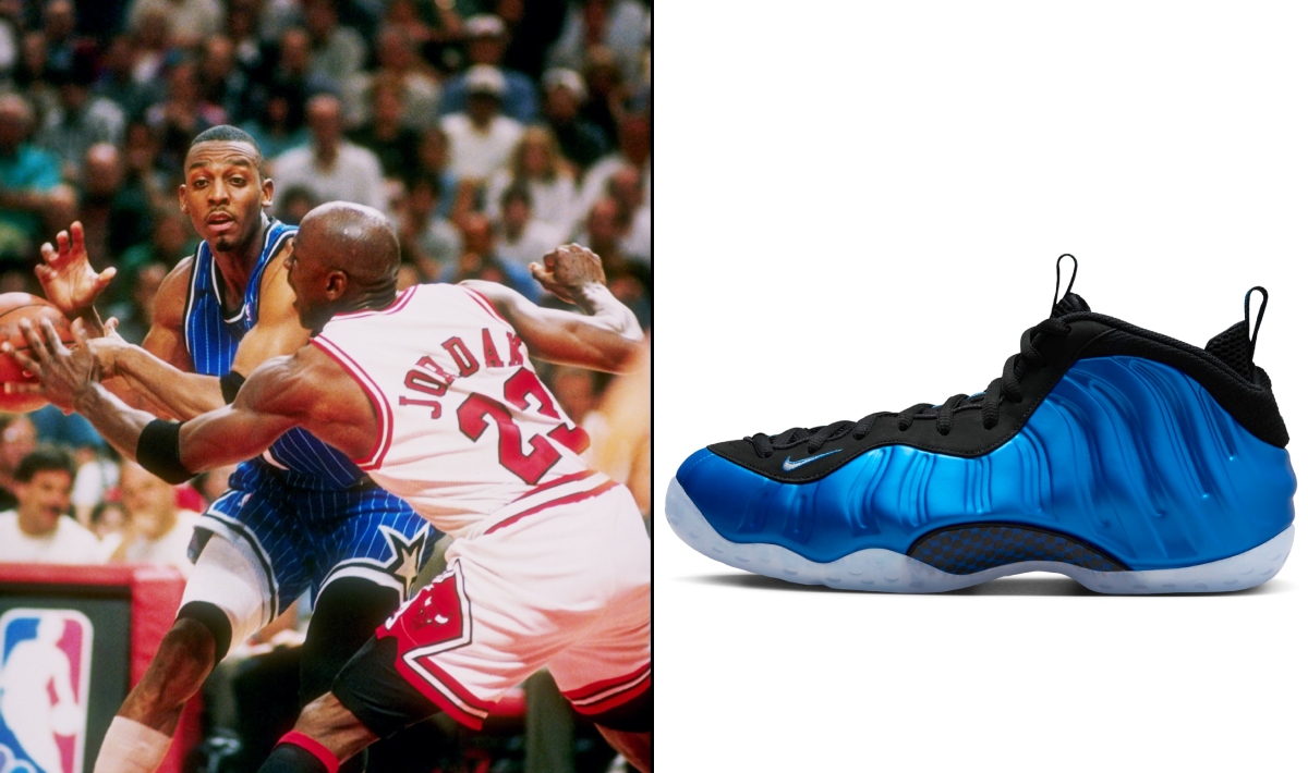 Penny Hardaway, Michael Jordan, Nike Air Foamposite One