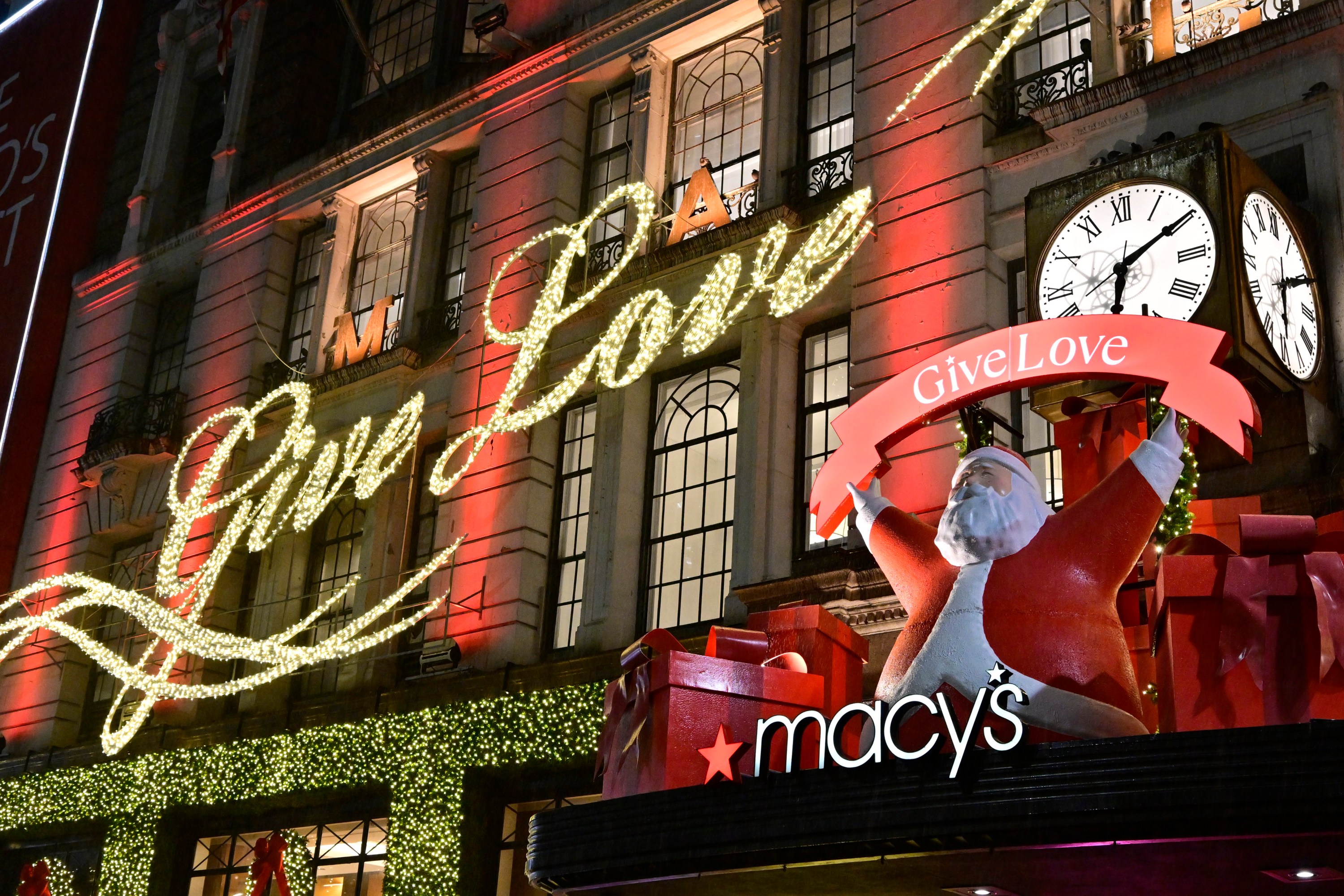 Macy's Herald Square this holiday season.