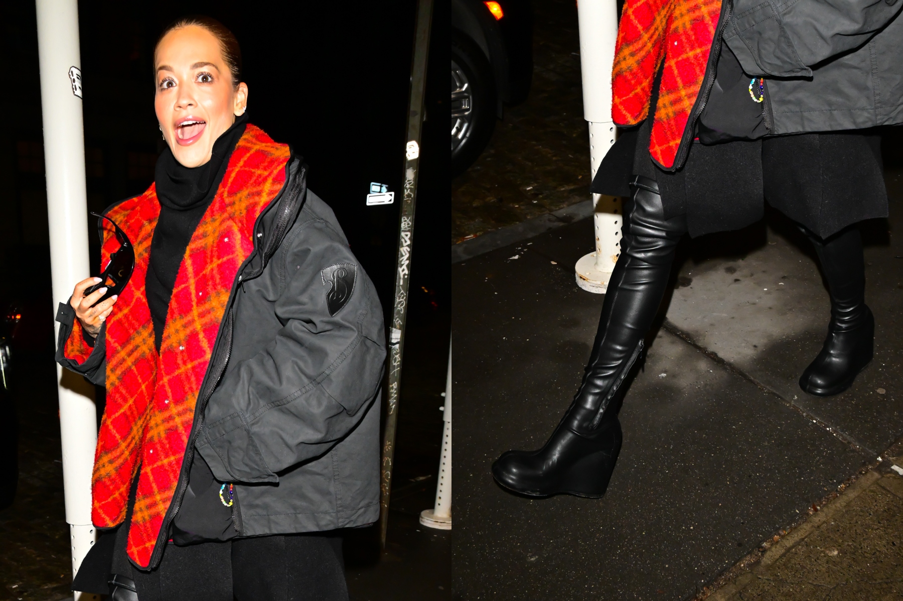 Rita Ora in New York City on December 29, 2024.