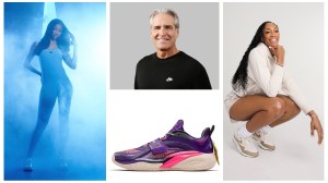 WNBA, A'ja Wilson, Angel Reese, Nike CEO Elliott Hill, Anta Kai 1, sneakers