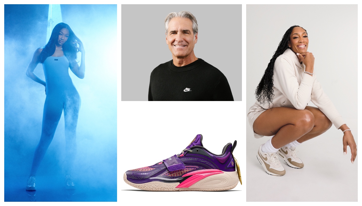 WNBA, A'ja Wilson, Angel Reese, Nike CEO Elliott Hill, Anta Kai 1, sneakers