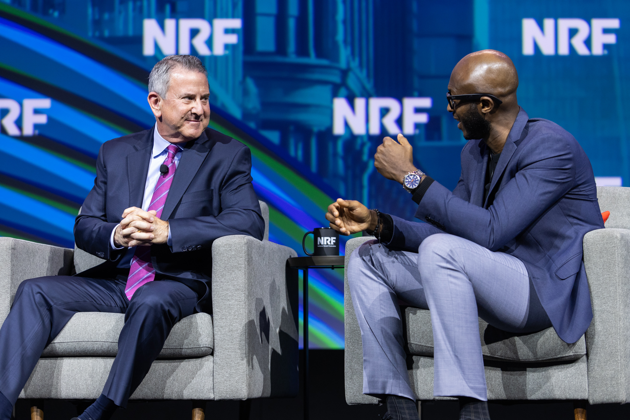 Brian Cornell and Abubakarr Bangura. 