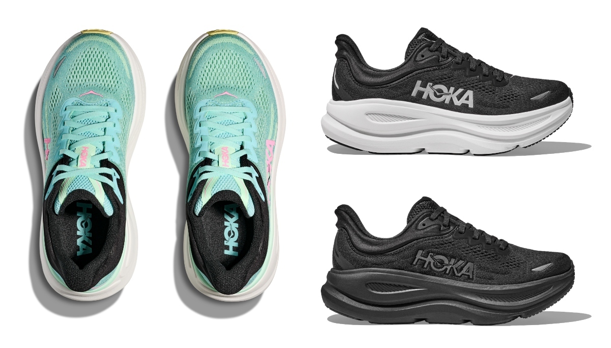 Hoka's Bondi 9 sneaker.