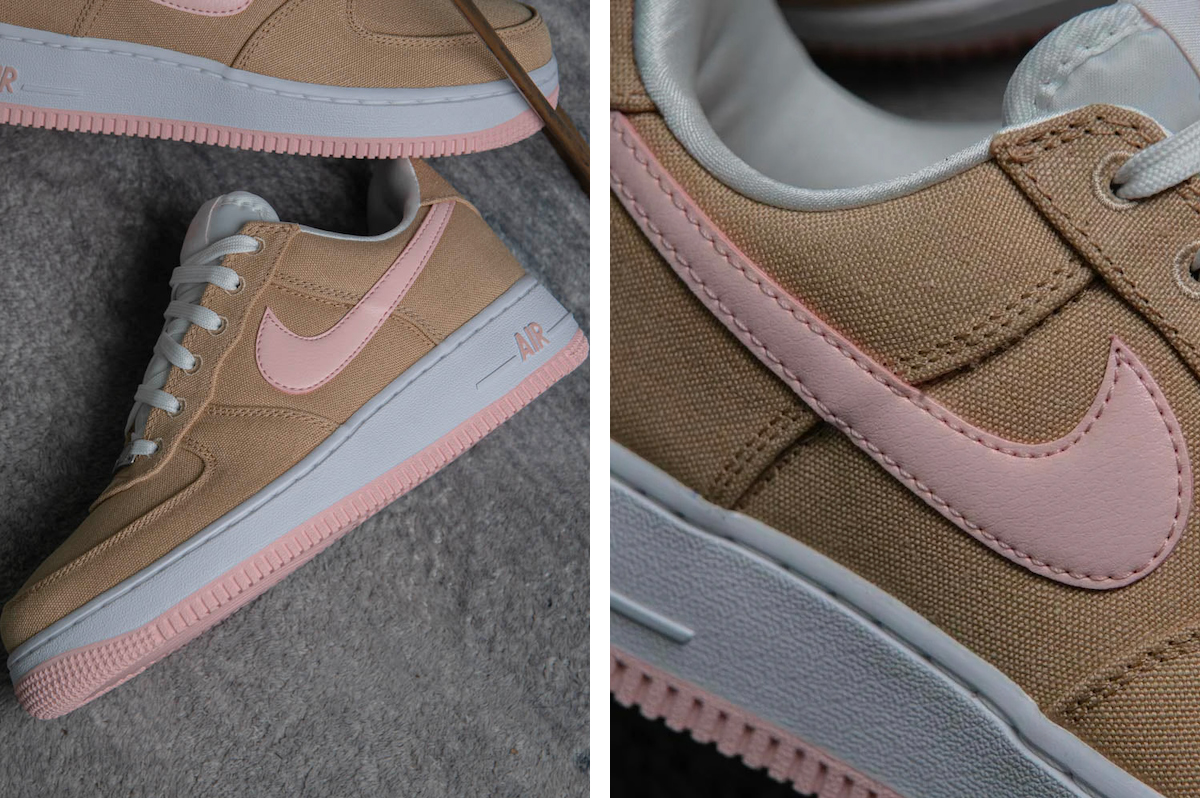 Nike Air Force 1 Low Canvas Linen