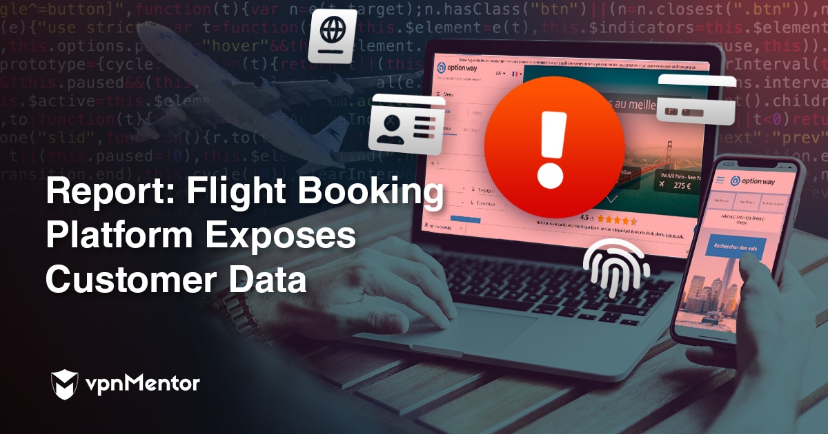 Rapport : Une Plateforme de Réservation de Vol Expose les Données de ses Clients
