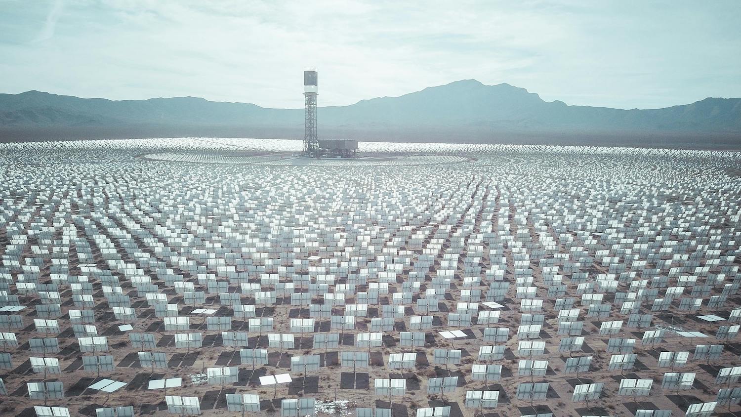 concentrated solar power csp mirror array