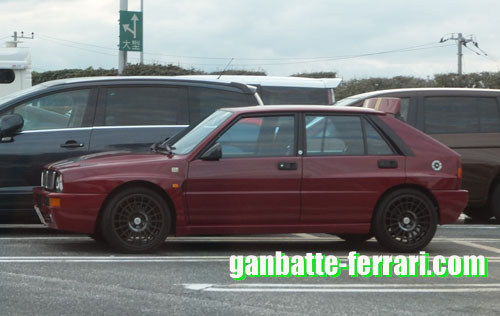 都内某所で見かけたランチャ_ganbatte-ferrari