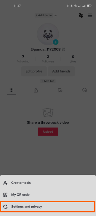 TikTok-Mobile-Setting-and-Privacy