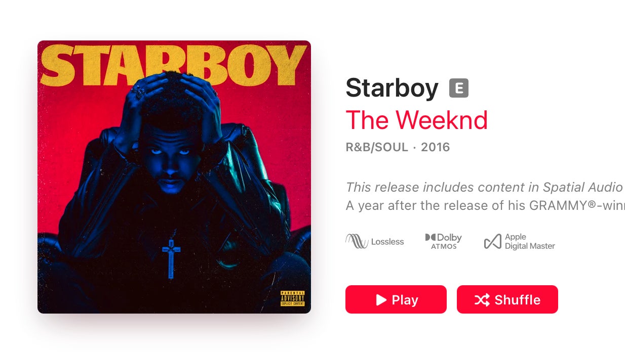 Screenshot: Apple Music/Gizmodo