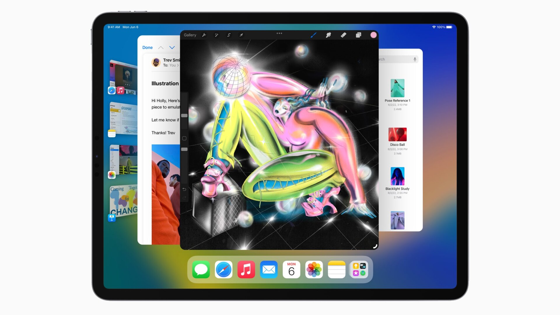 iPadOS 16 will feature lots of helpful collaboration features.