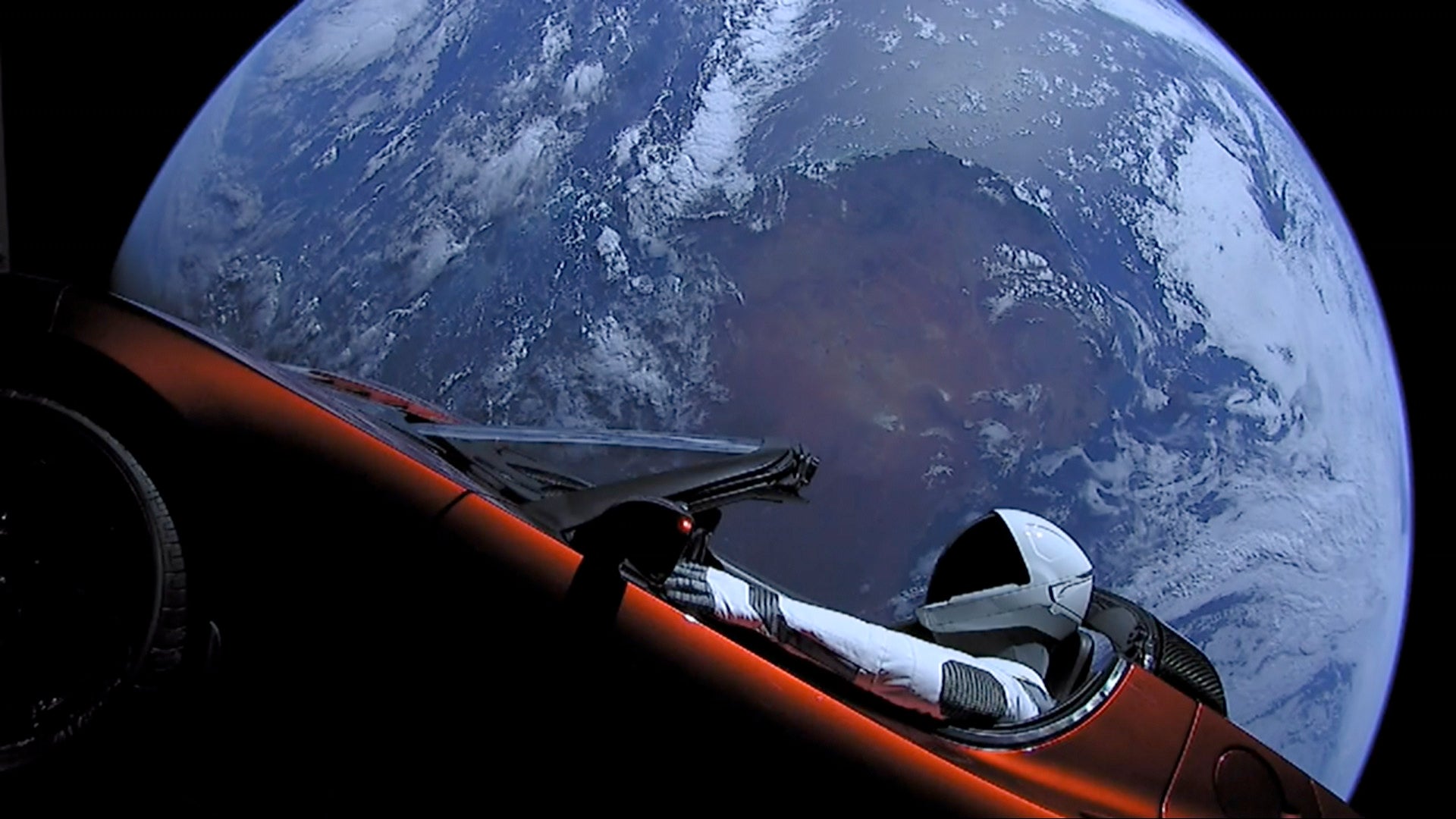 For its inaugural launch in 2018, Falcon Heavy delivered a Tesla Roadster and “Starman” manikin to space.