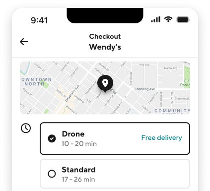 New option for Christiansburg, Virginia residents on DoorDash.