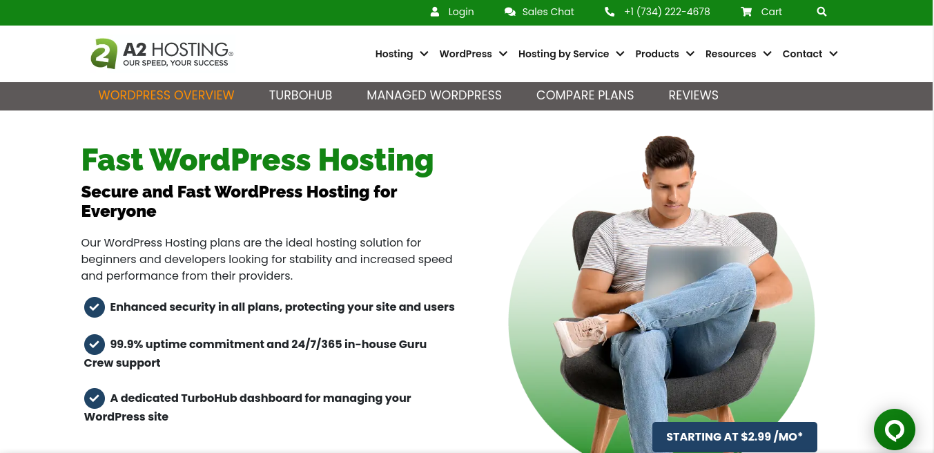 A2hosting Fast Wp Hosting