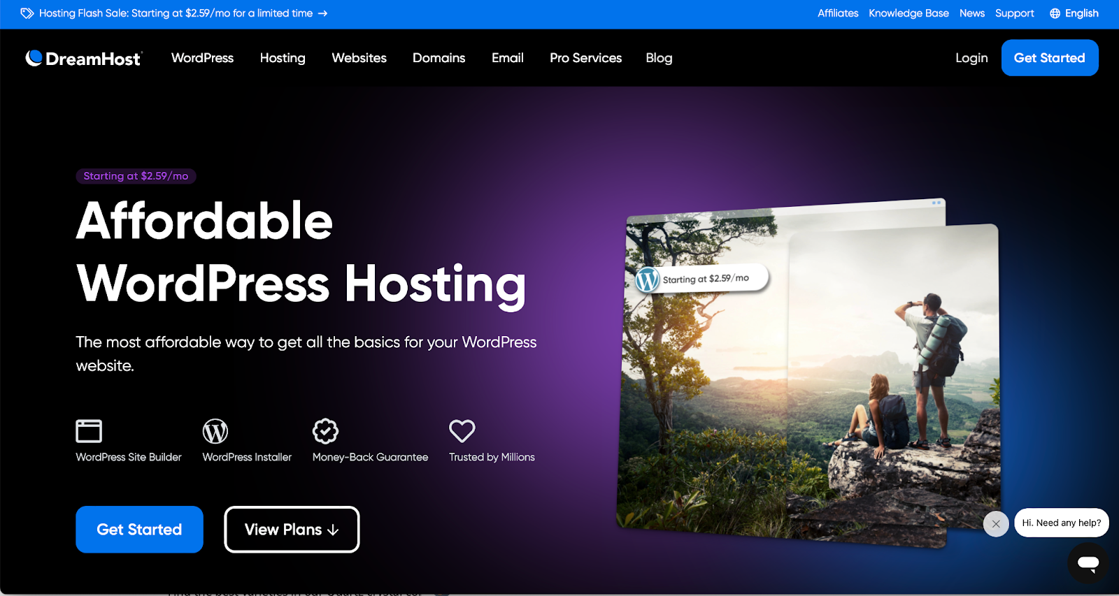 Dreamhost WordPress Hosting