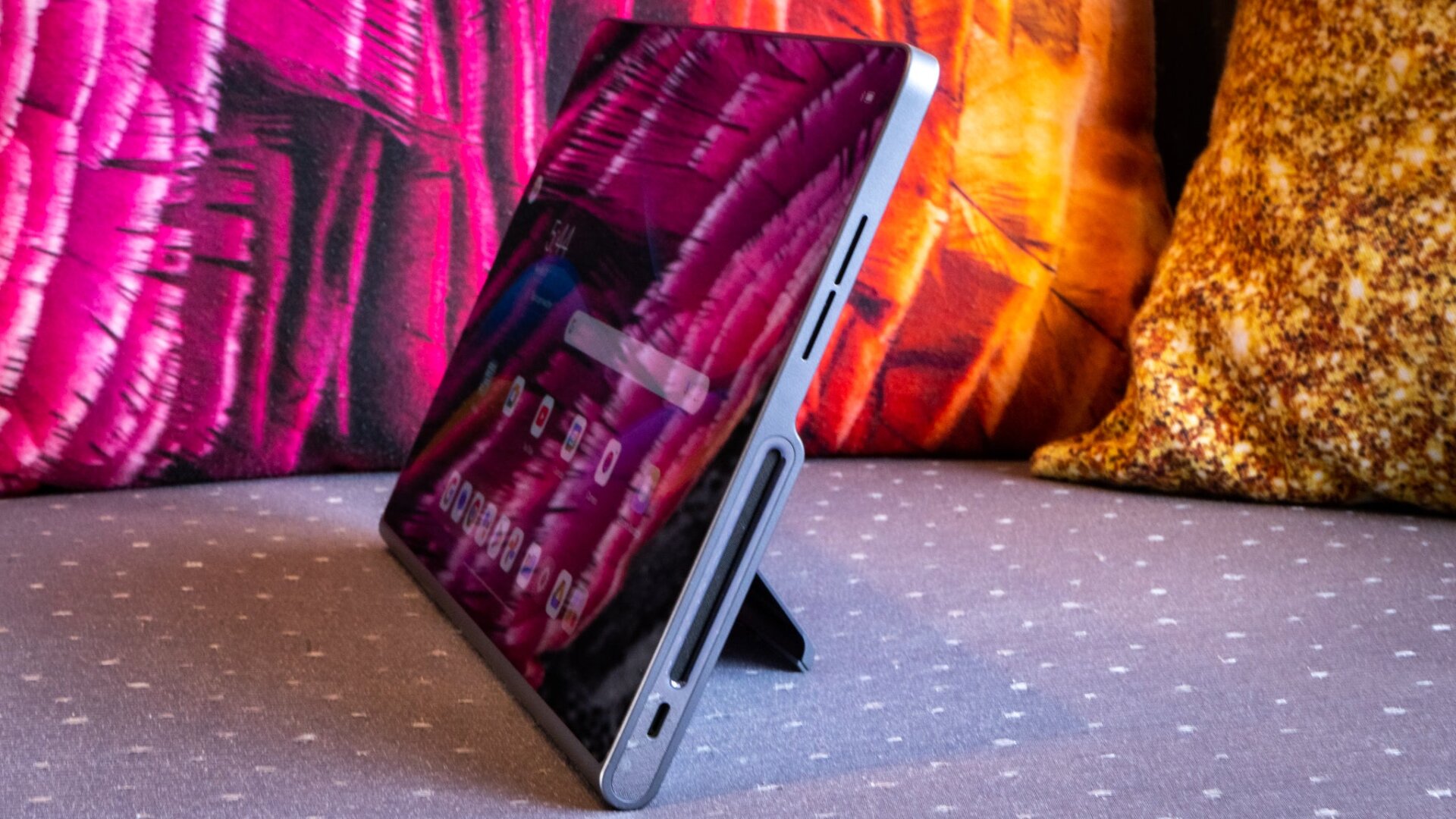 The best part of the Lenovo Tab Plus is its expansion slot.