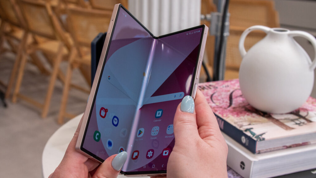 a photo of the Galaxy Z Fold 6 