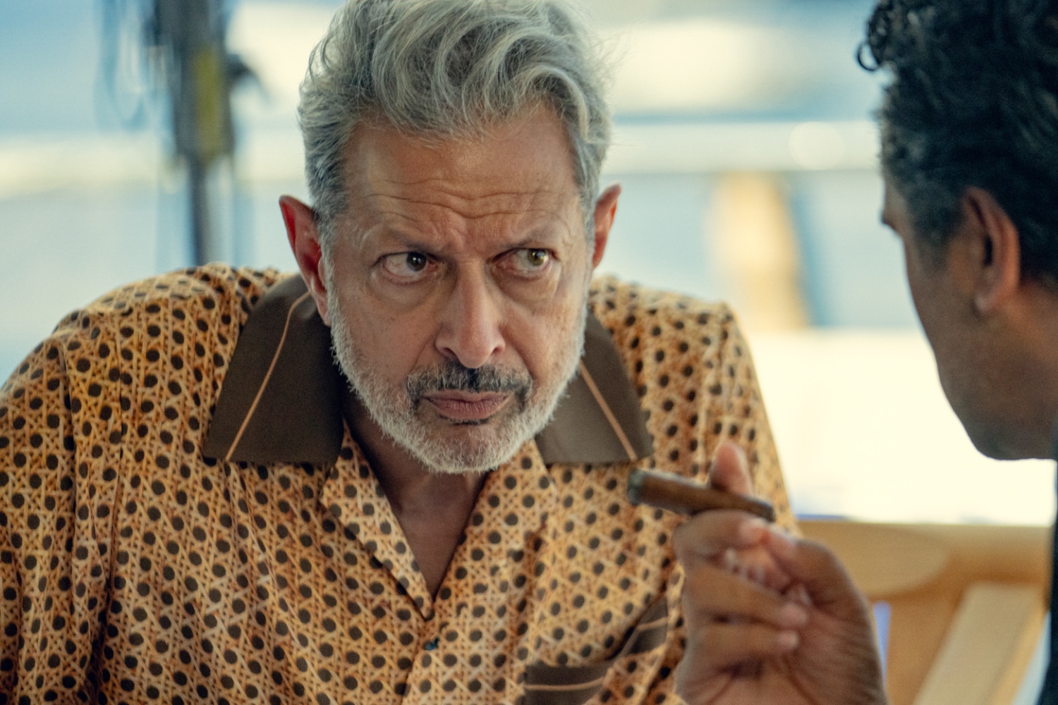 Jeff Goldblum As Zeus In Kaos