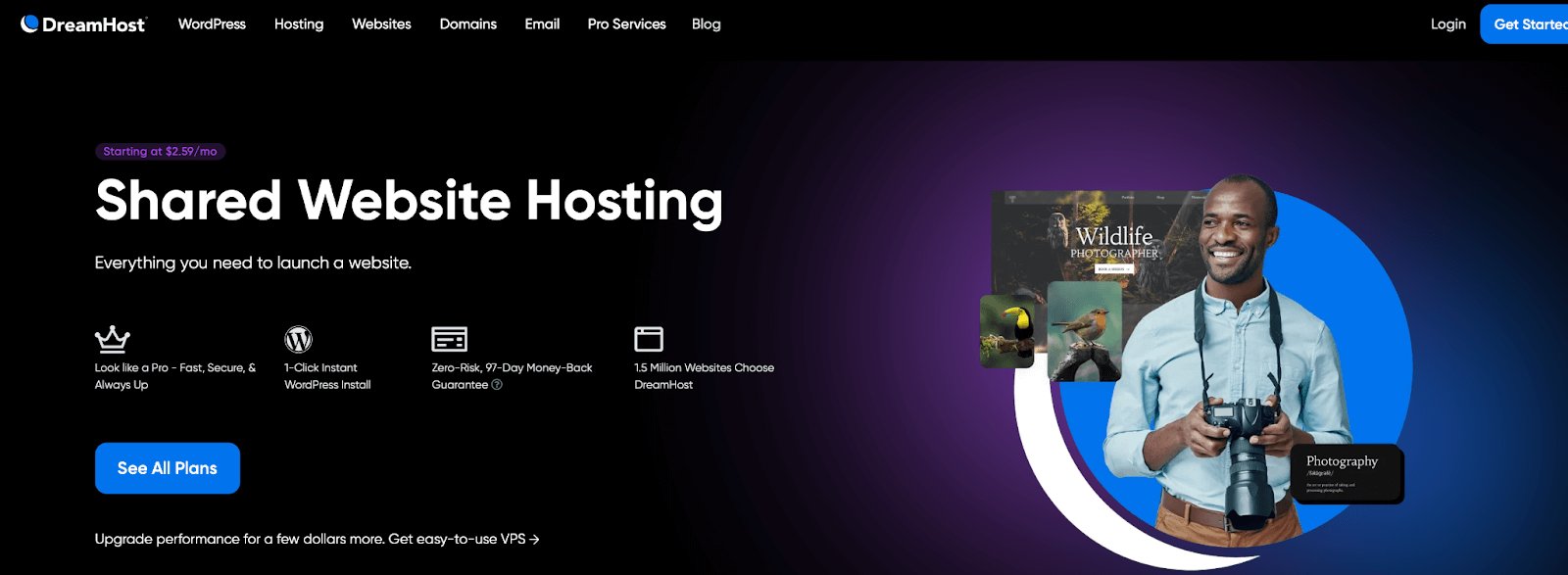 Dreamhost Shared Hosting