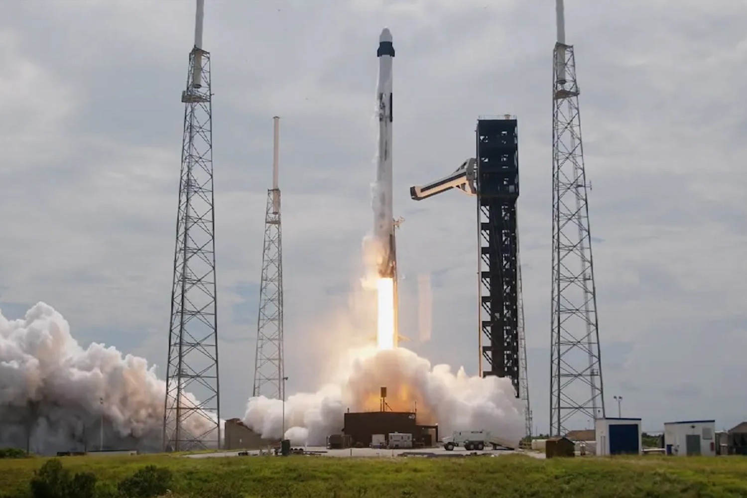 Nasa Spacex Crew 9 Liftoff