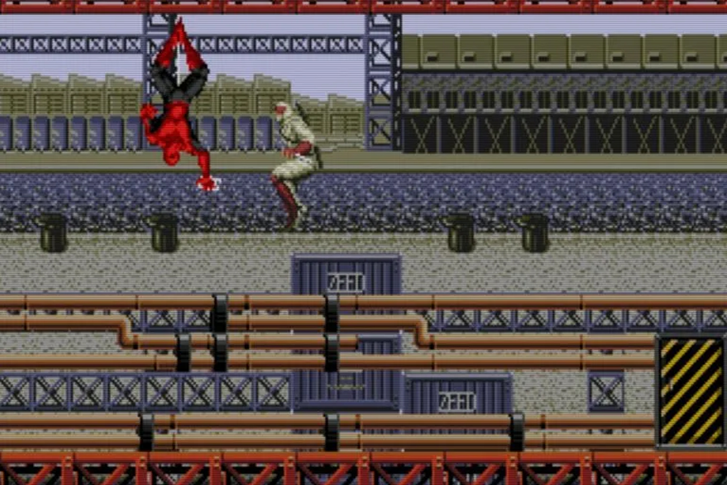 Revenge Of Shinobi Spider Man Fight