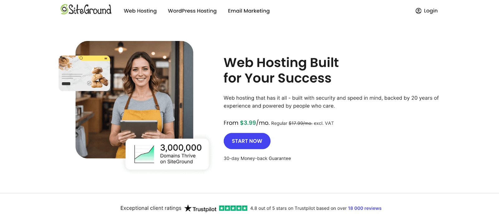 Siteground Shared Hosting