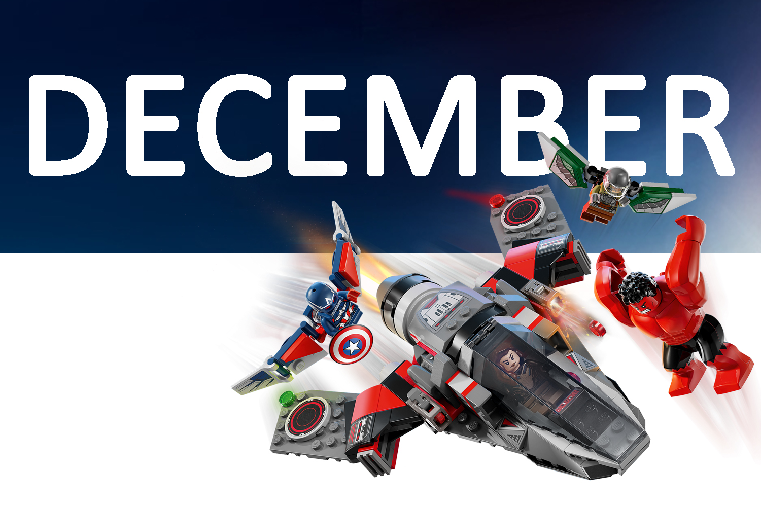 Lego December 2024 Captain America