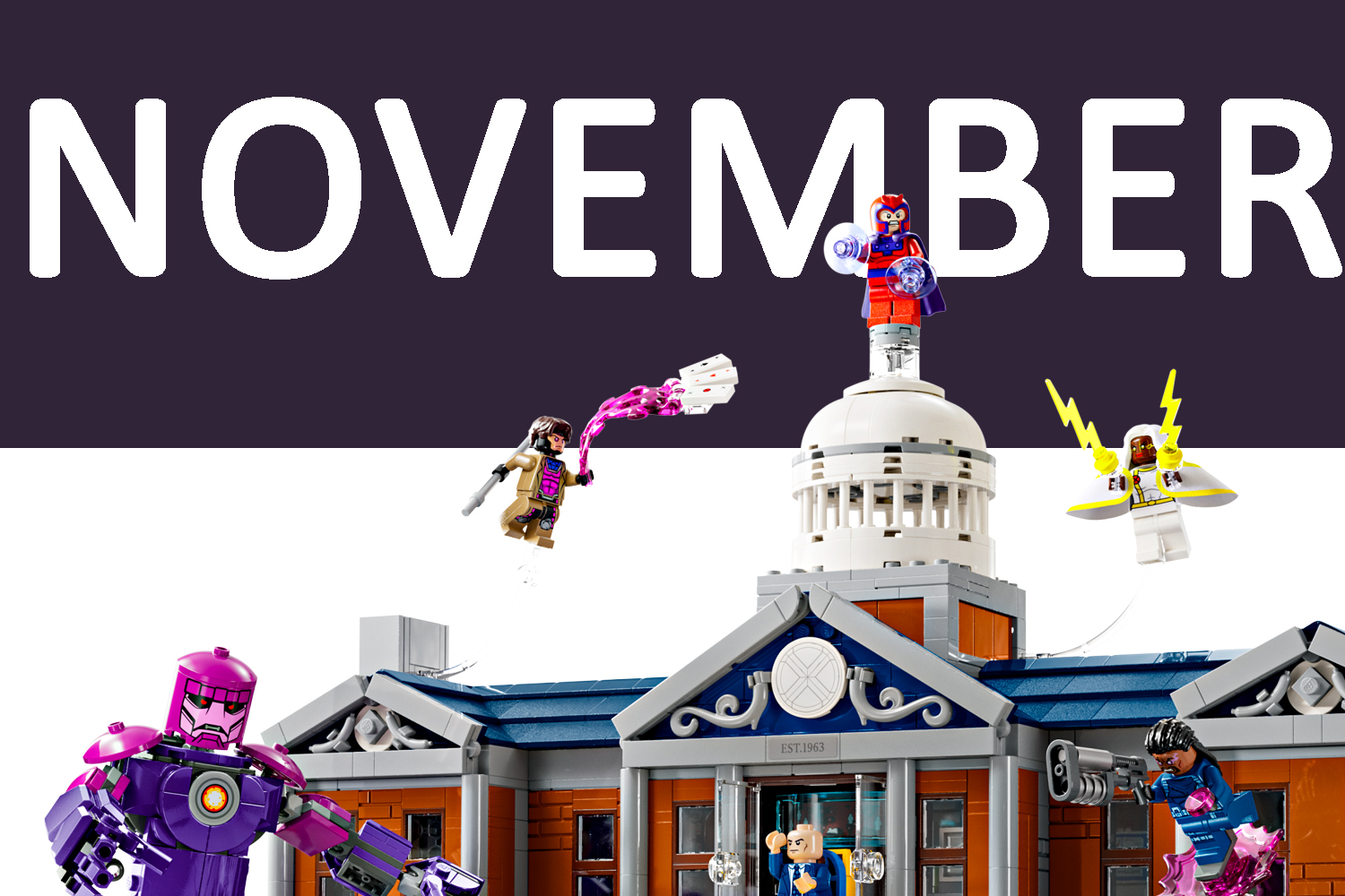 Lego November 2024 X Men X Mansion