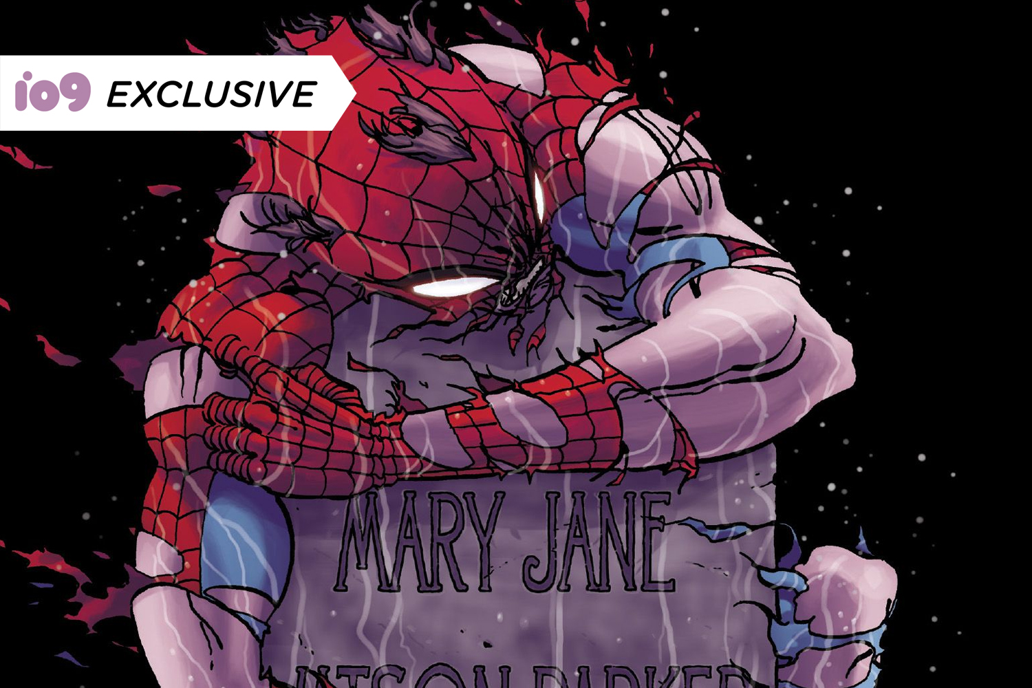 Spider Man Reign Mary Jane Watson Grave Marvel