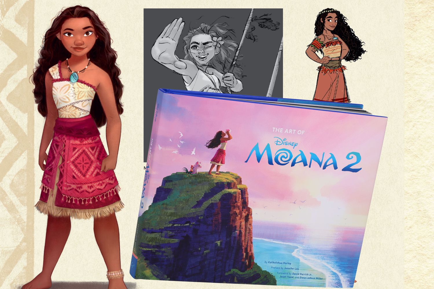 The Art Of Disney Moana 2 Header