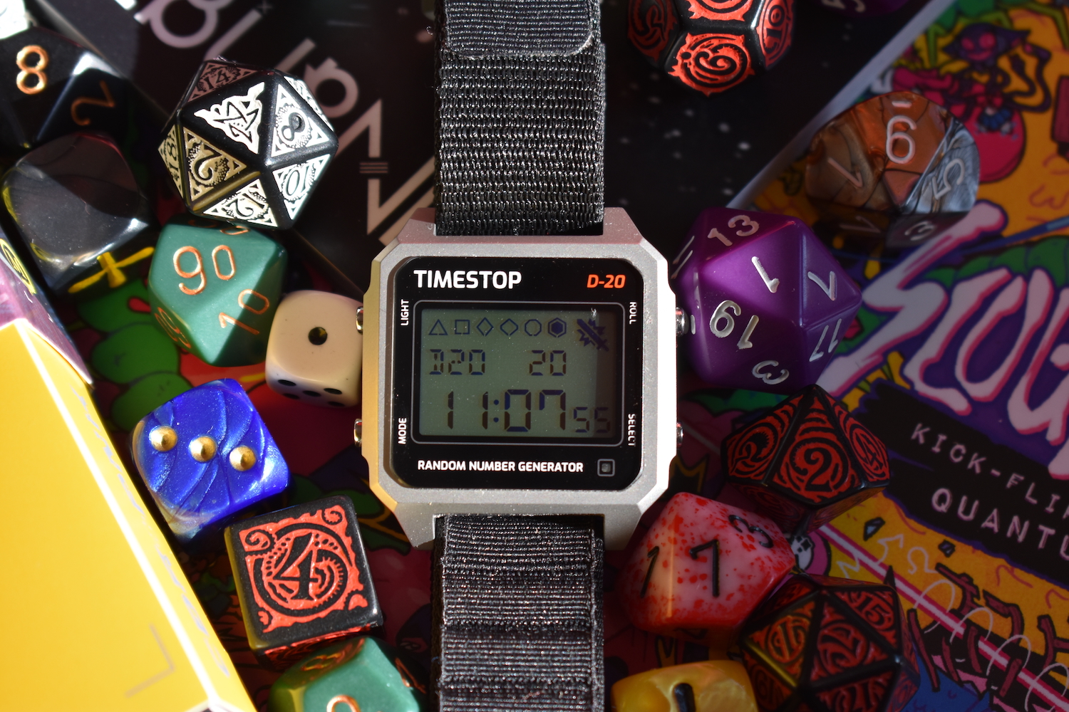 Timestop D 20 Watch Rpg Books And Dice 2