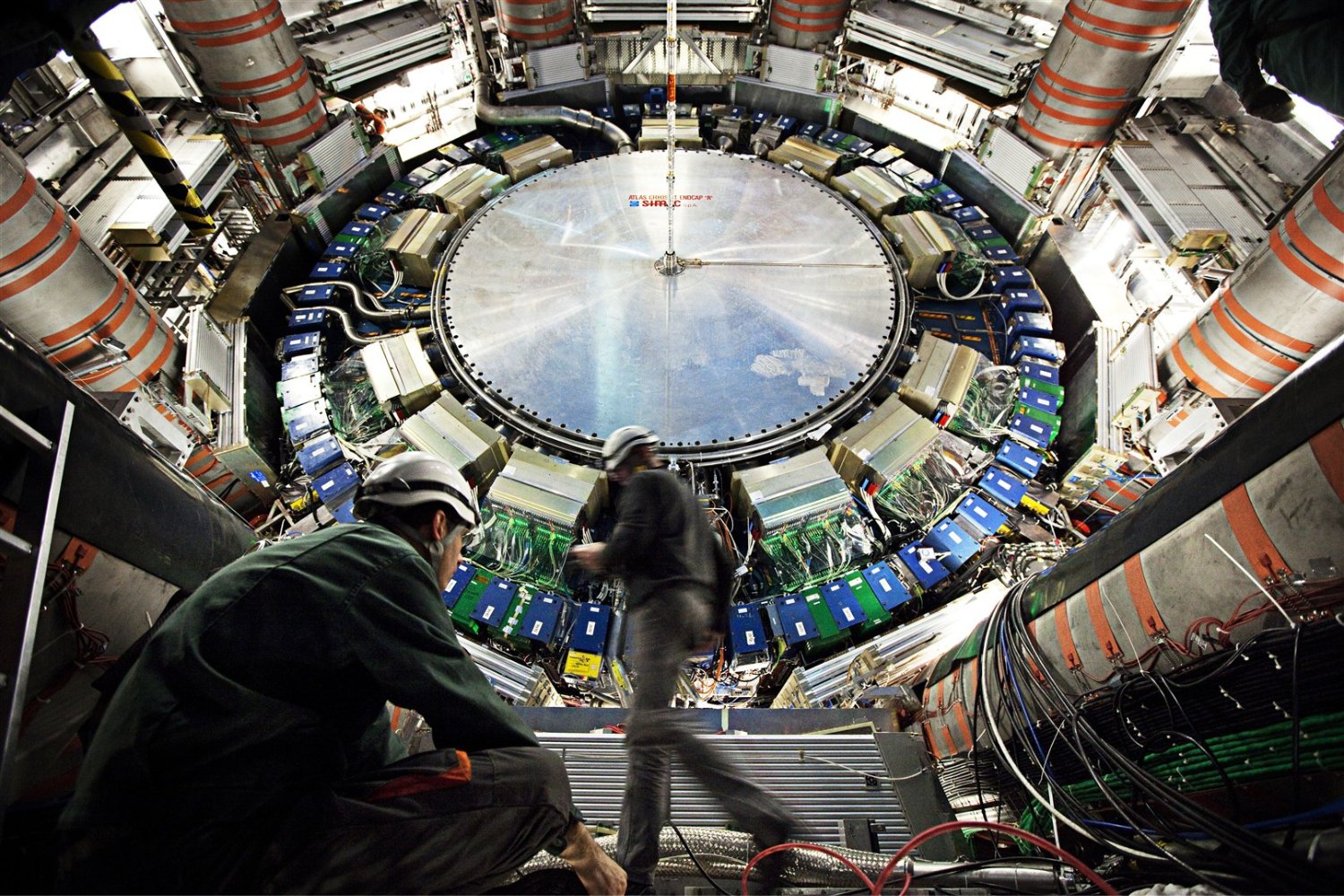 The ATLAS experiment at CERN.