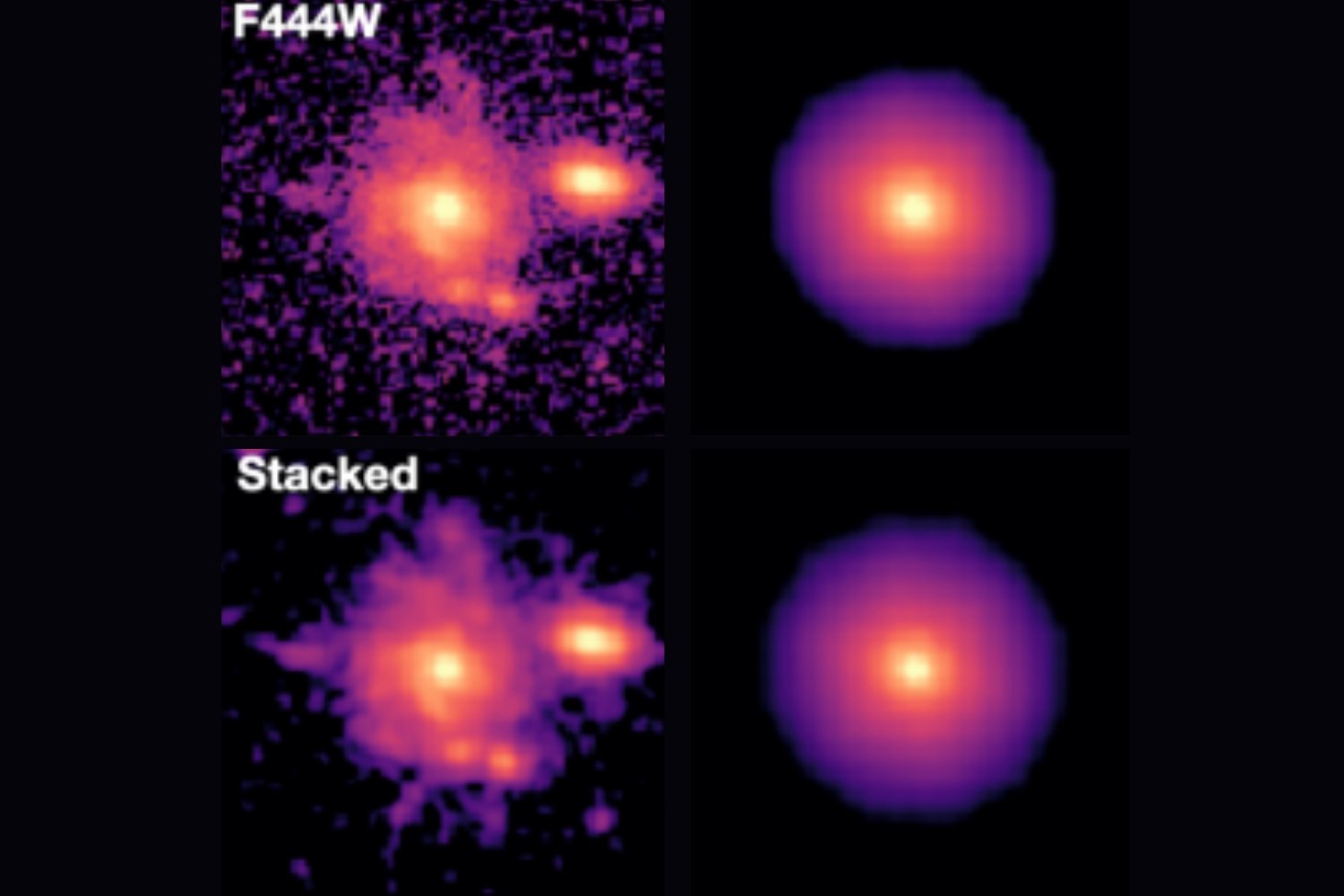 The distant grand design spiral galaxy dubbed Zhúlóng.